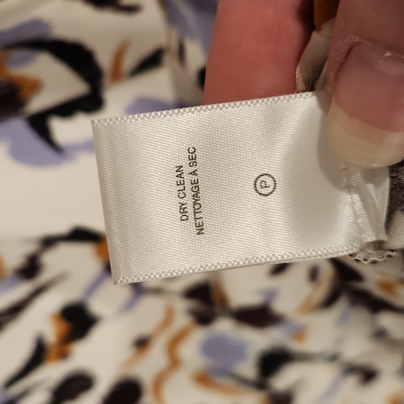 ⭕️ PRICE FIRM A.L.C. 3/4 Sleeve Terry 100% Silk Dress Size 8 - Picture 8 of 10